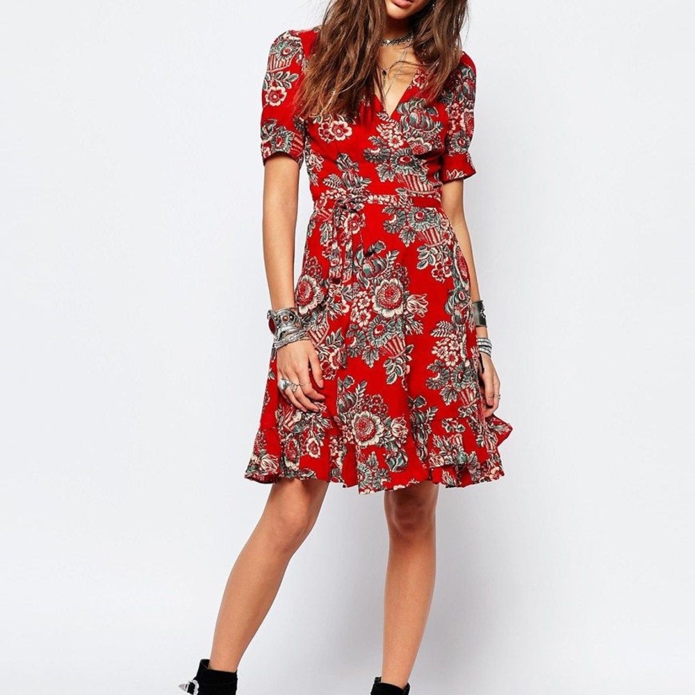Denim & Supply Ralph Lauren floral wrap dress